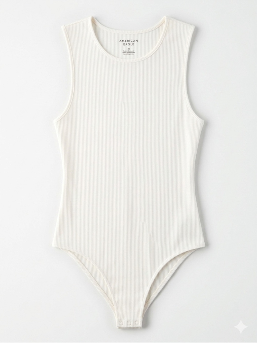 AE Soft Ribbed Sleeveless Bodysuit